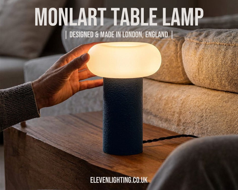 Monlart Mushroom Lamp - Navy