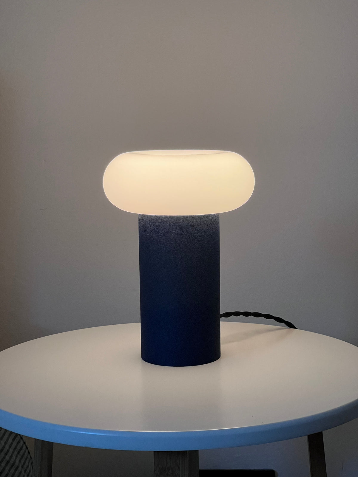 Monlart Mushroom Lamp - Navy