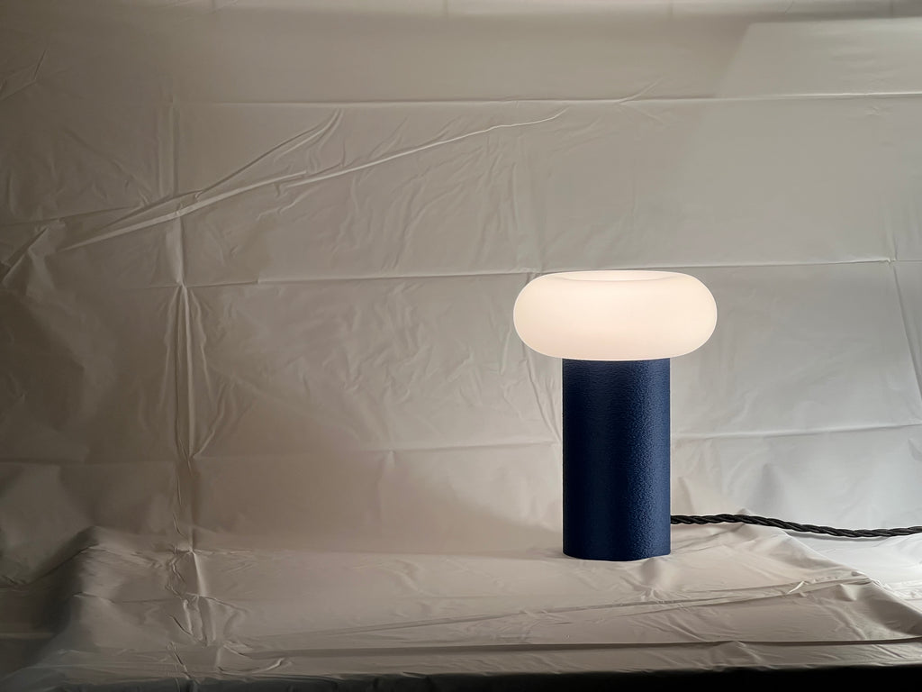 Monlart Mushroom Lamp - Navy